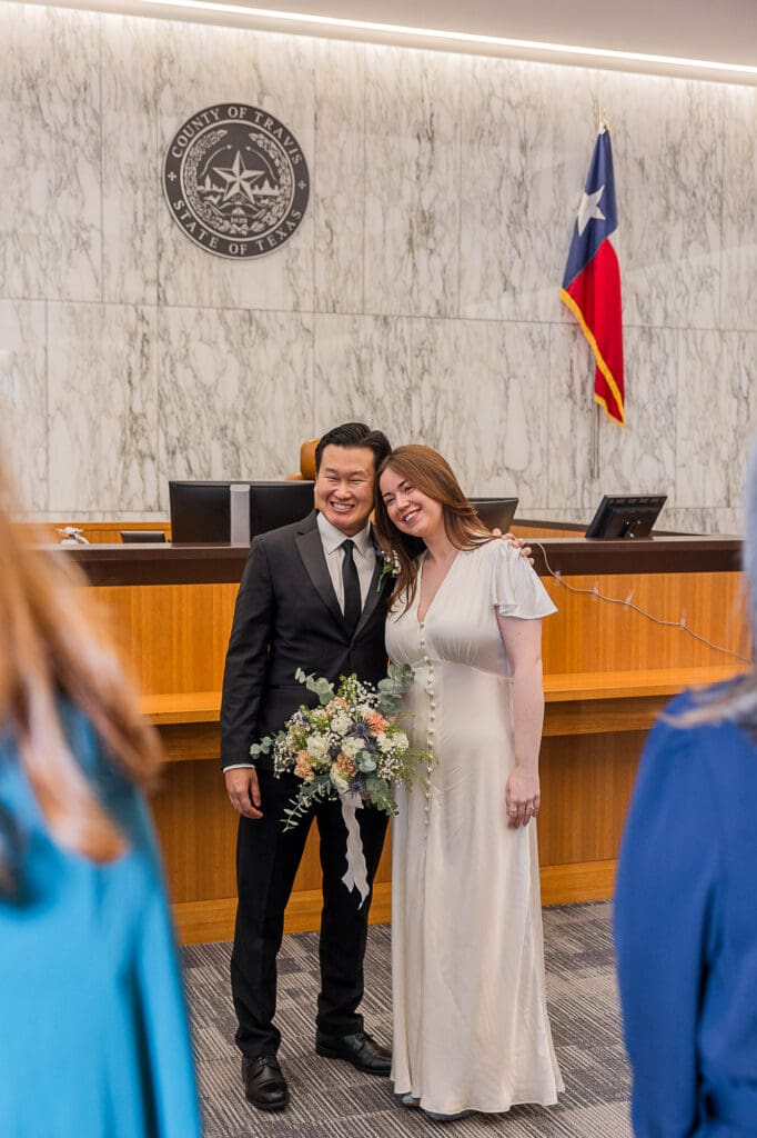 modern courthouse wedding photography