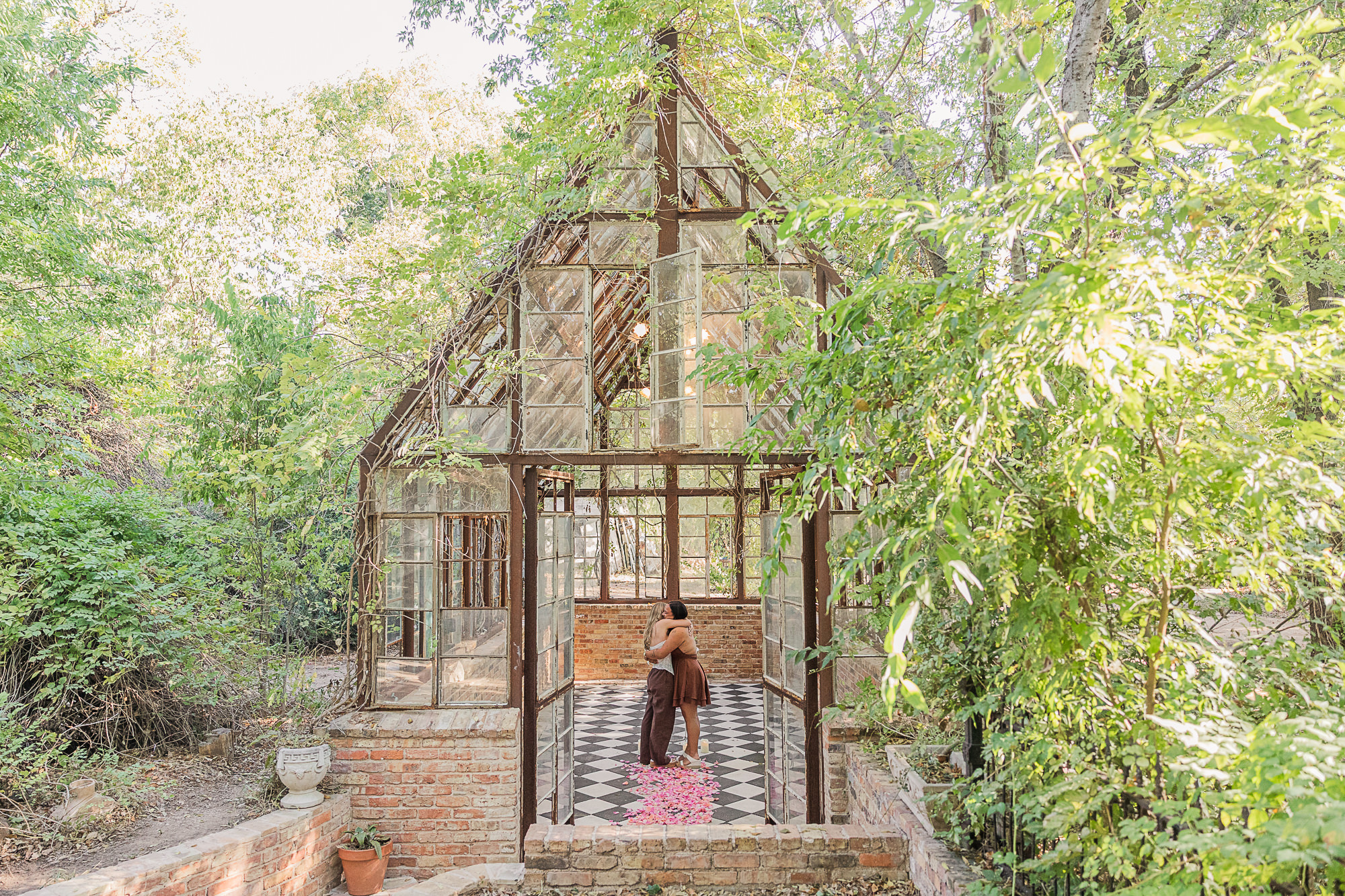 Sekrit Theater Greenhouse Marriage Proposal