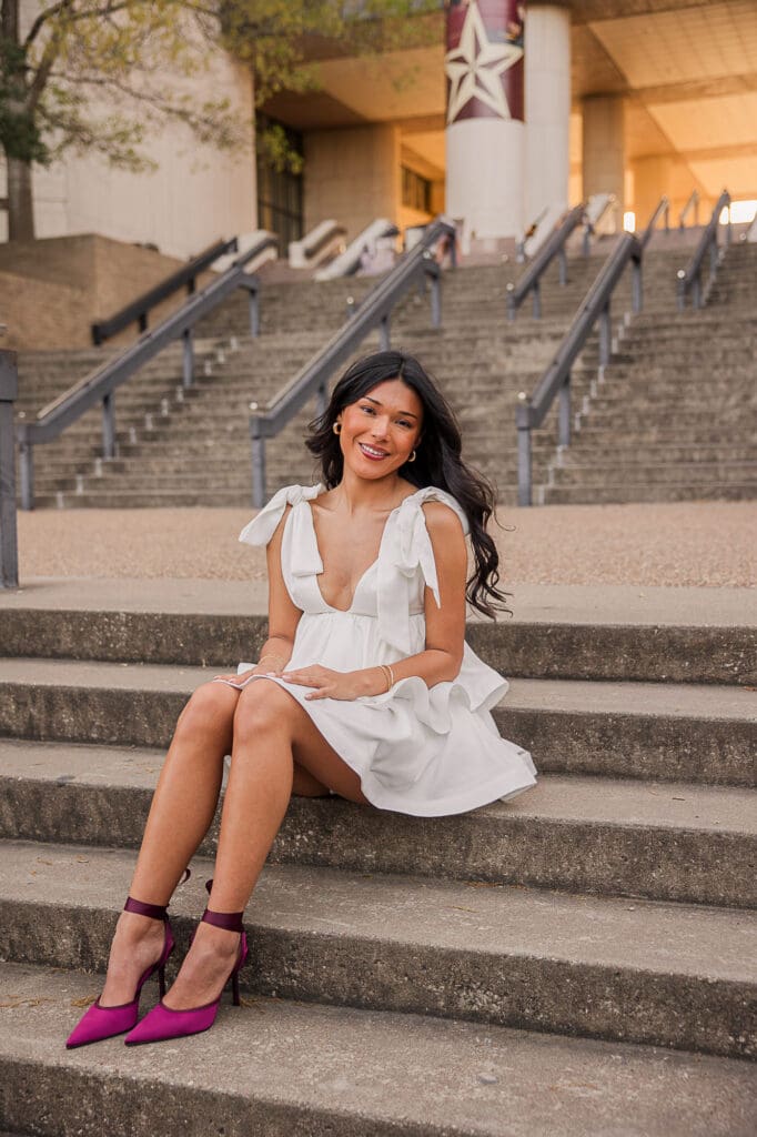 texas state alkek library senior pictures, san marcos photographer
