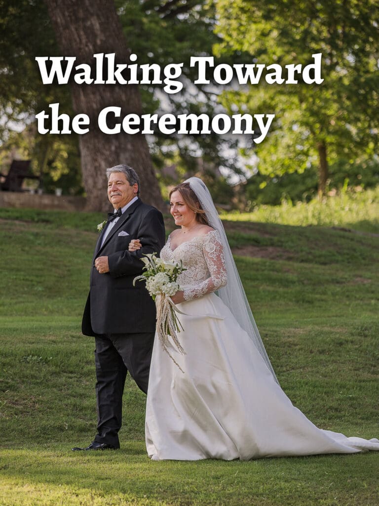 Photos I take during a wedding ceremony