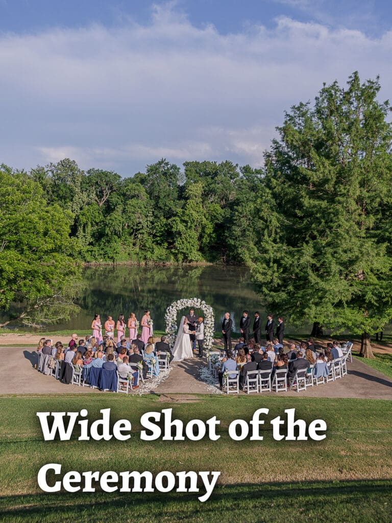 Wide Shot of the Ceremony